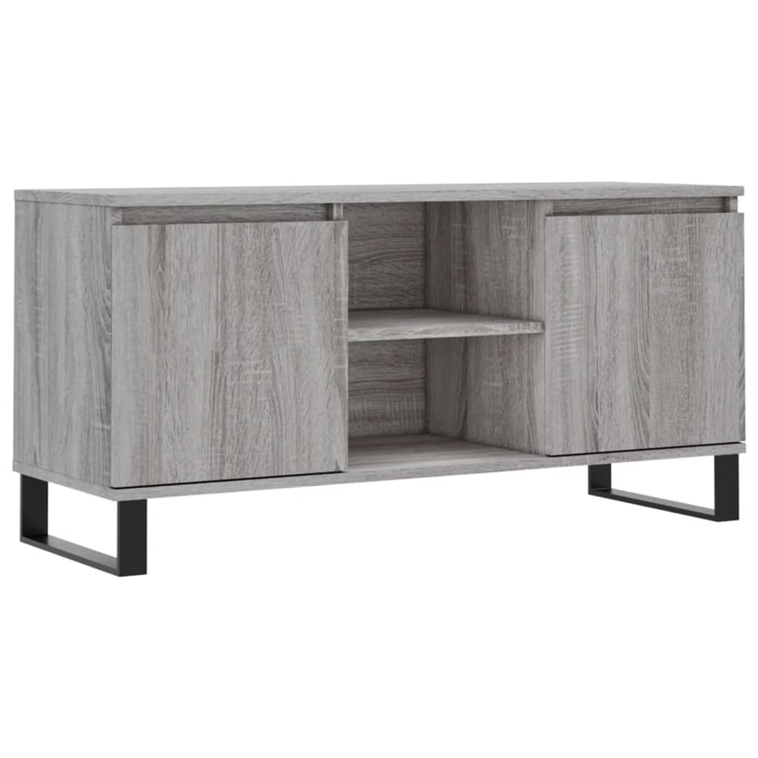 vidaXL TV-Schrank Grau Sonoma 104x35x50 cm Holzwerkstoff 827026 günstig online kaufen
