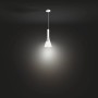 Weiße Philips Hue Pendelleuchte Explore mit Dimmer, warmweiß bis kaltweiß.