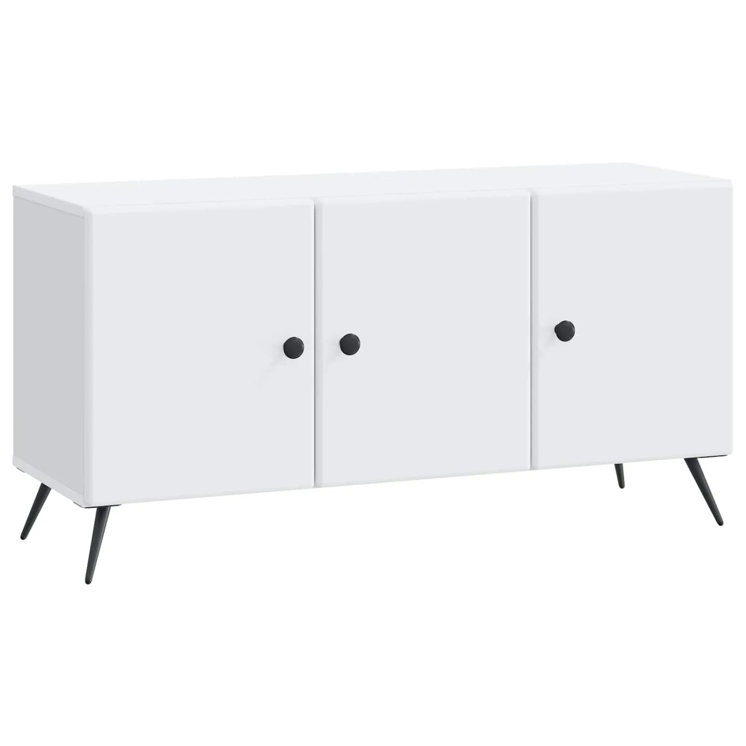 vidaXL TV-Schränk Weiß 99 x 34,5 x 50 cm Holzwerkstoff 895635