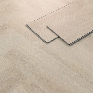 ML-Design Click Vinylboden Fischgrät Eiche hellbraun, Detailansicht