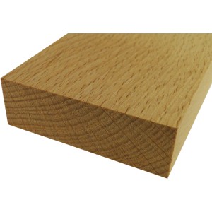 Rechteckleiste aus Buche, 29x3 mm, 1000 mm lang. Holzleiste für Innenausbau.