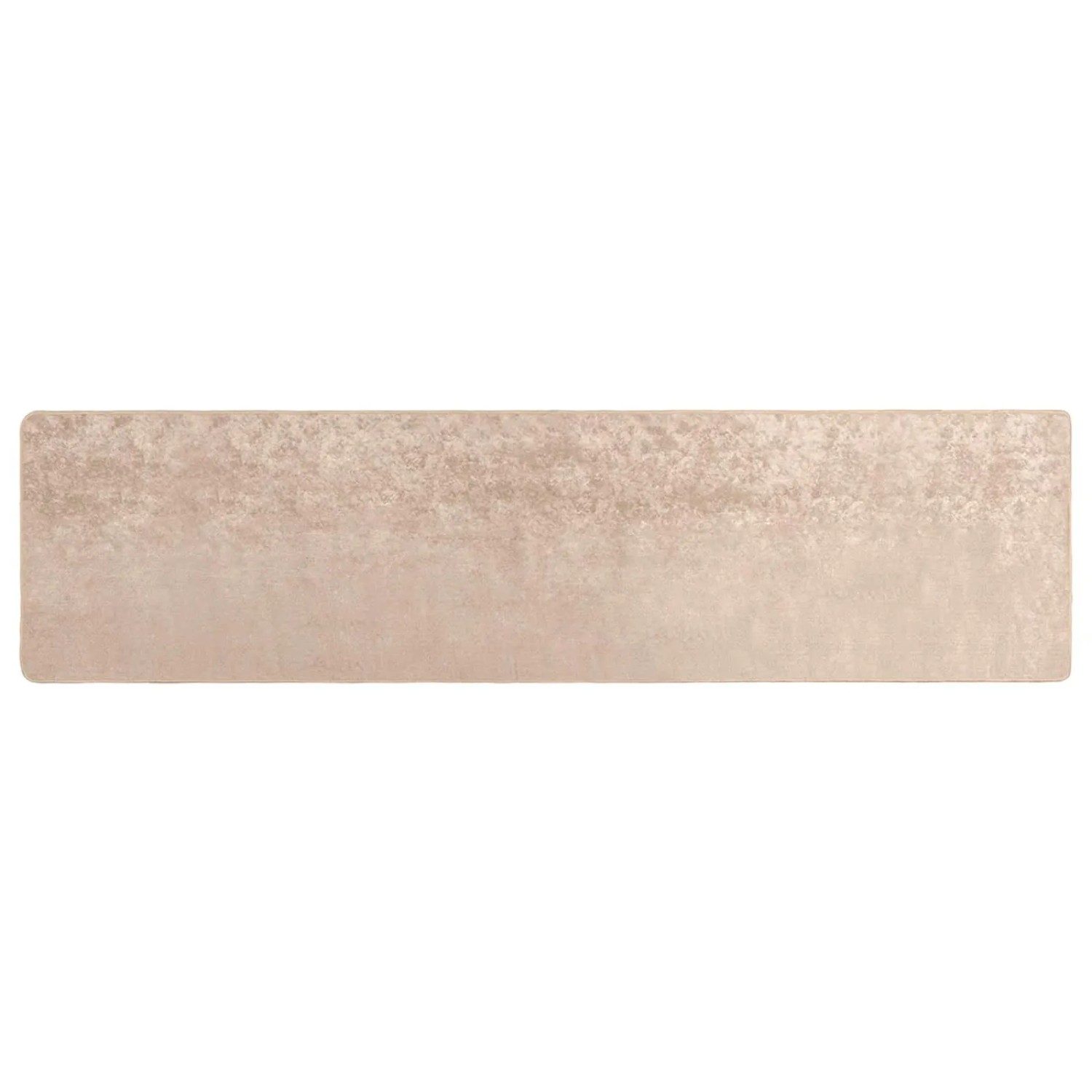 vidaXL Teppichläufer MARSA Beige 50 x 350 cm Polyester und PVC 42023078