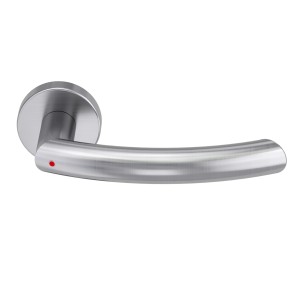 Novadoors Türgriff Nova Amico, rosettenlos, Edelstahl, Smart2Lock für Innentüren.