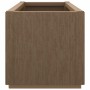 Brauner vidaXL Garten-Blumenkasten (80x36x35 cm) aus PP. Pflanztopf für Garten, Balkon oder Terrasse.