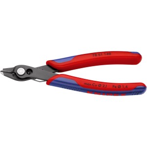 Knipex Electronic Super Knips® XL, 140mm Seitenschneider für Elektronik und Feinmechanik.