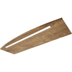 Pelipal Kranzbeleuchtung Serie 4010, Eiche Ribbeck Dekor, mit integrierter LED-Beleuchtung.