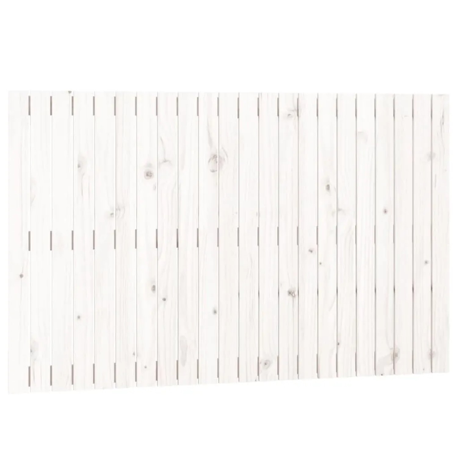 vidaXL Wand-Kopfteil Weiß 140x3x90 cm Massivholz Kiefer 824919