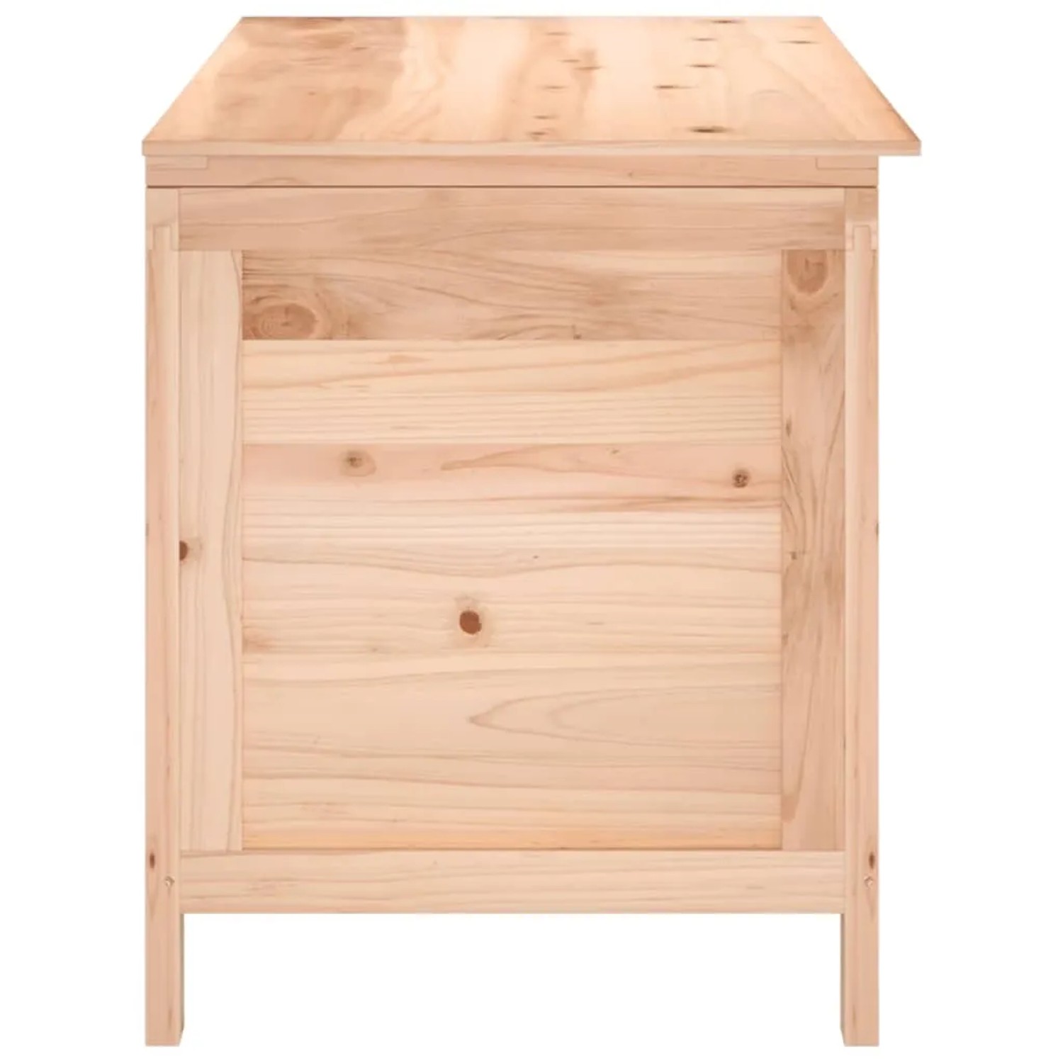 Gartentruhe aus Tannenholz, 99x50x56,5 cm, ideal zur Aufbewahrung von Gartenutensilien.