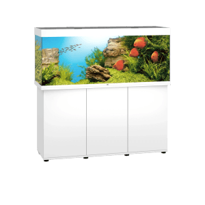 Weißes Juwel LED Aquarium Rio 450 mit Unterschrank, 450 Liter Volumen.