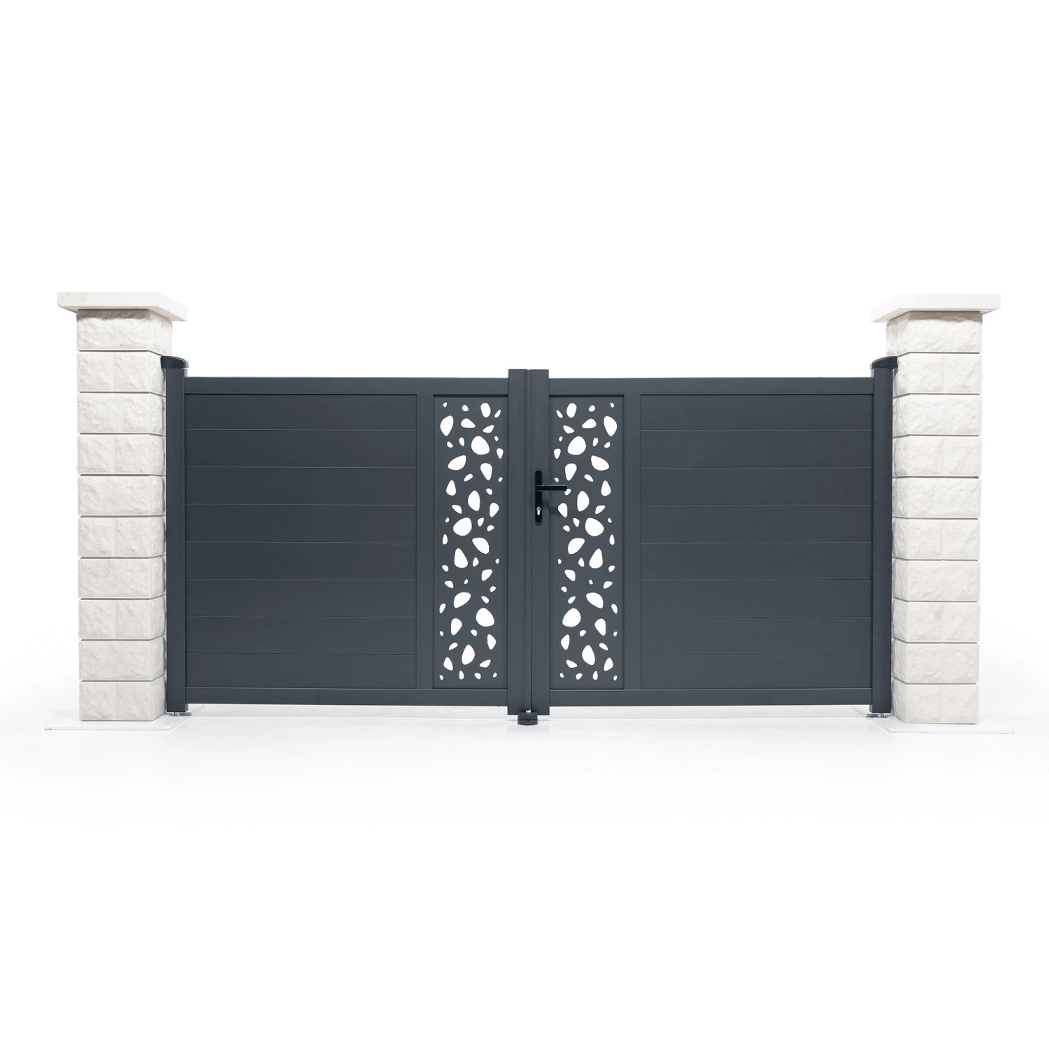Casanoov Flügeltor Elektrisch Sunny 300x140cm & Drehtorantrieb Bunker B500 günstig online kaufen