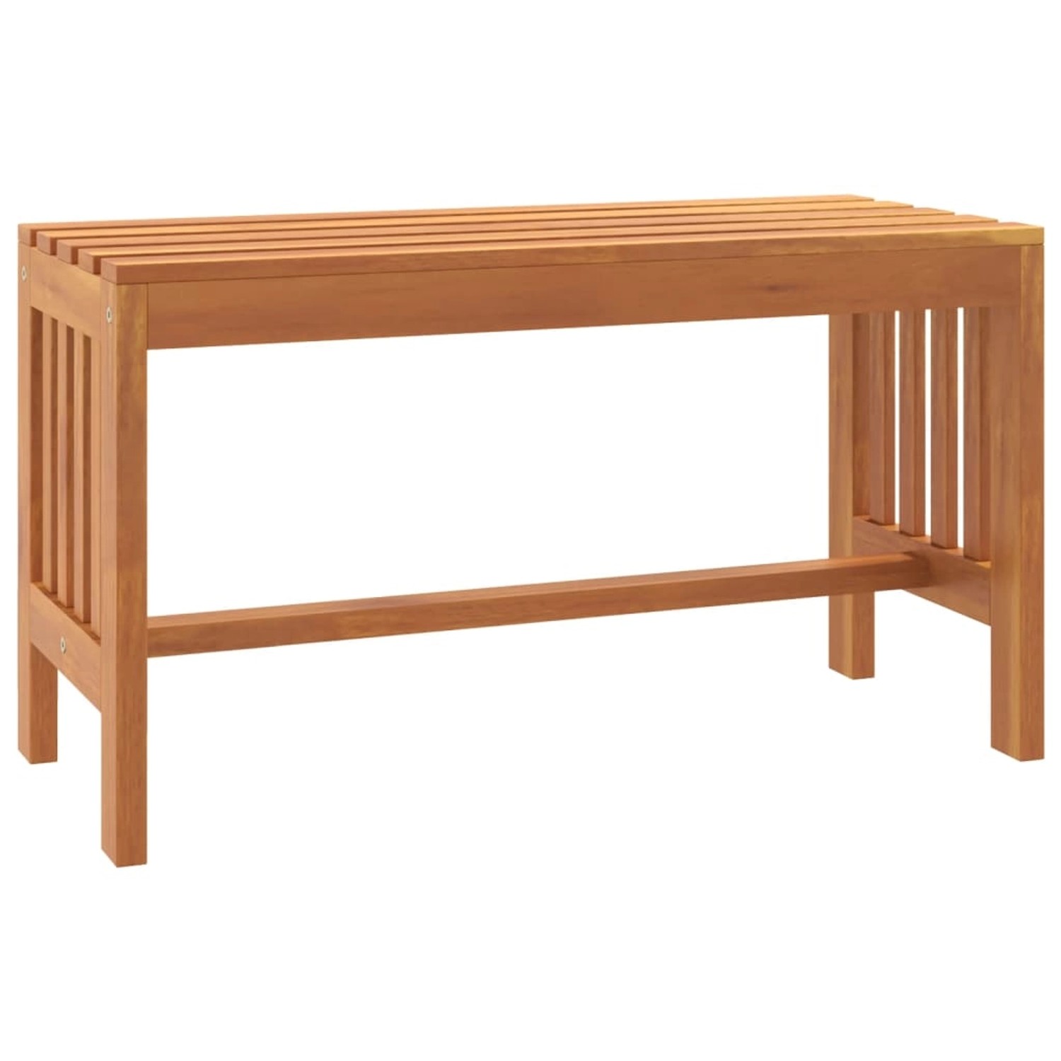 vidaXL Gartenbank 80 cm Massivholz Eukalyptus 363287 günstig online kaufen