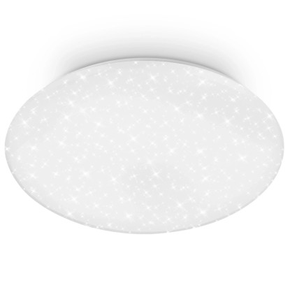 Brilo LED-Deckenleuchte Verb Sternenhimmel Weiß Ø 48,5 cm
