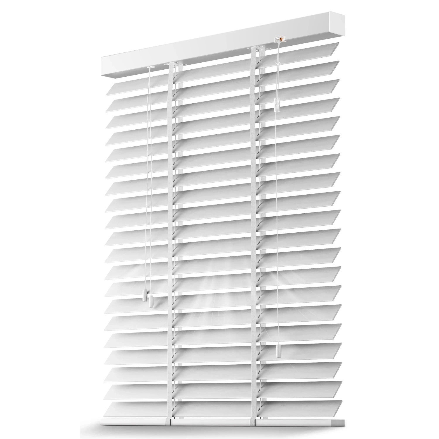 Sol Royal SolDecor BE5 Holzjalousie B100xH180cm Weiß günstig online kaufen