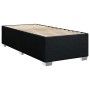 Schwarzes vidaXL Boxspringbett 100x200 cm mit Lattenrost. Bett für erholsamen Schlaf.