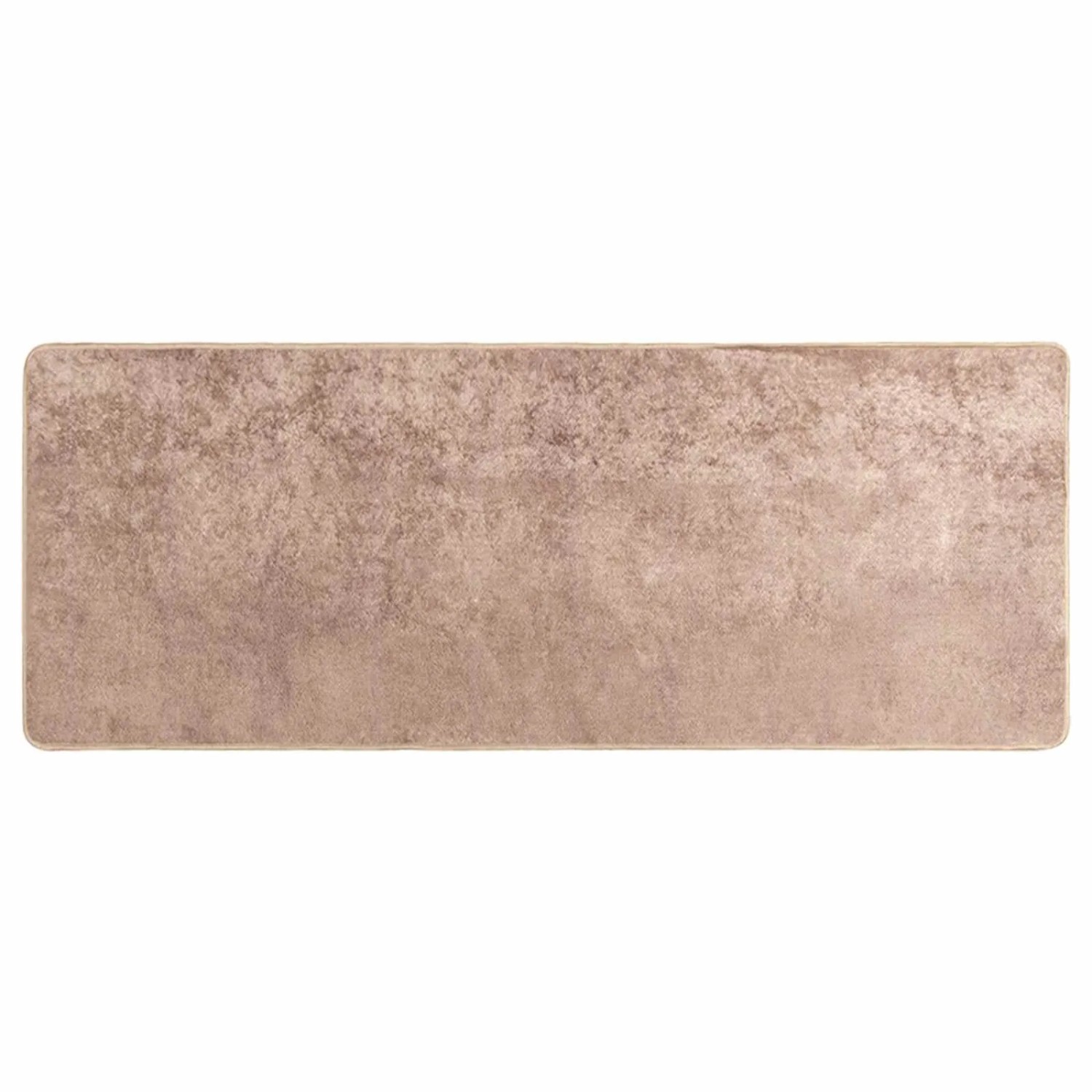 vidaXL Teppichläufer MARSA Sand 80 x 200 cm Polyester und PVC 42023112