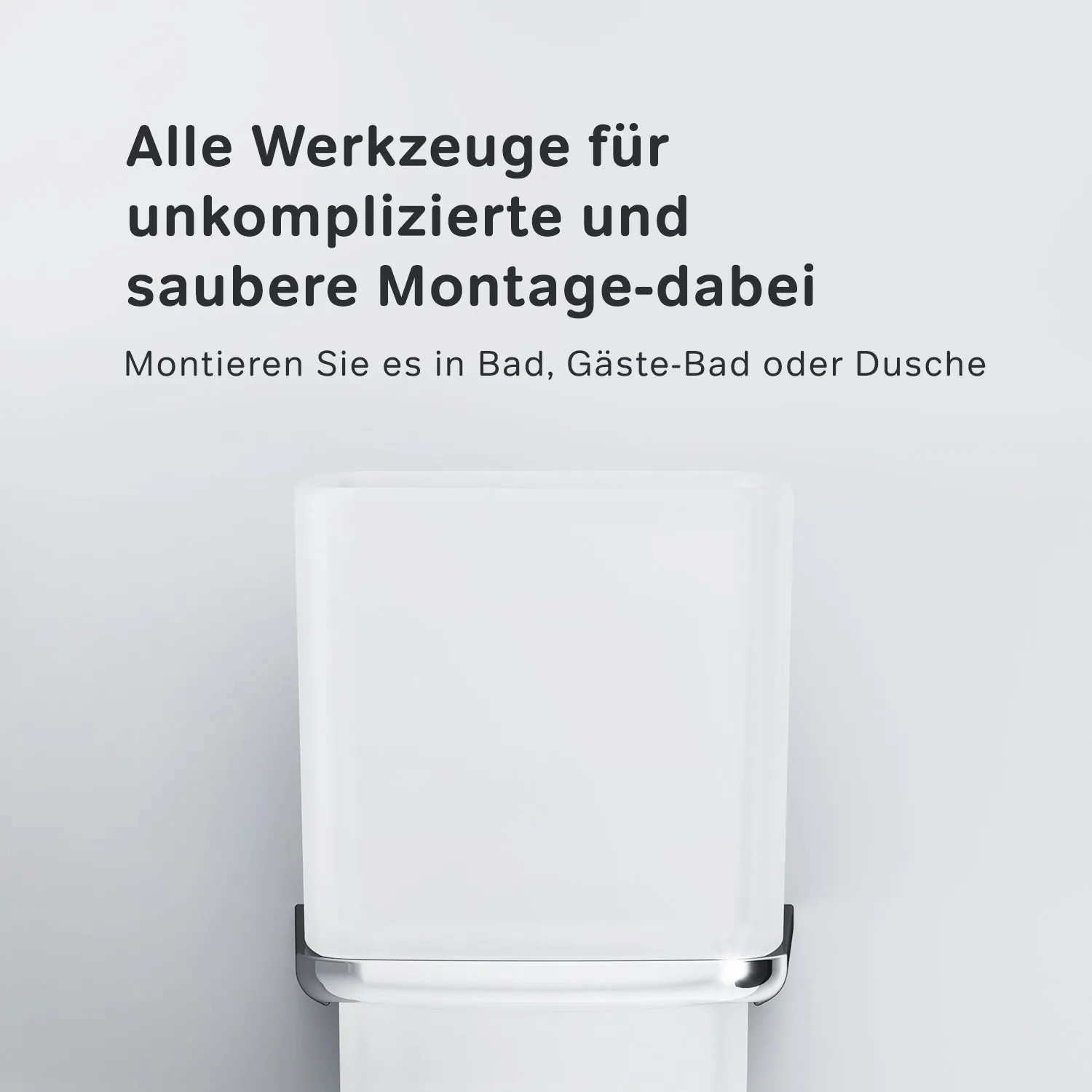 AM.PM Zahnbürstenhalter Inspire V2.0 Chrom mit Wandhalterung.