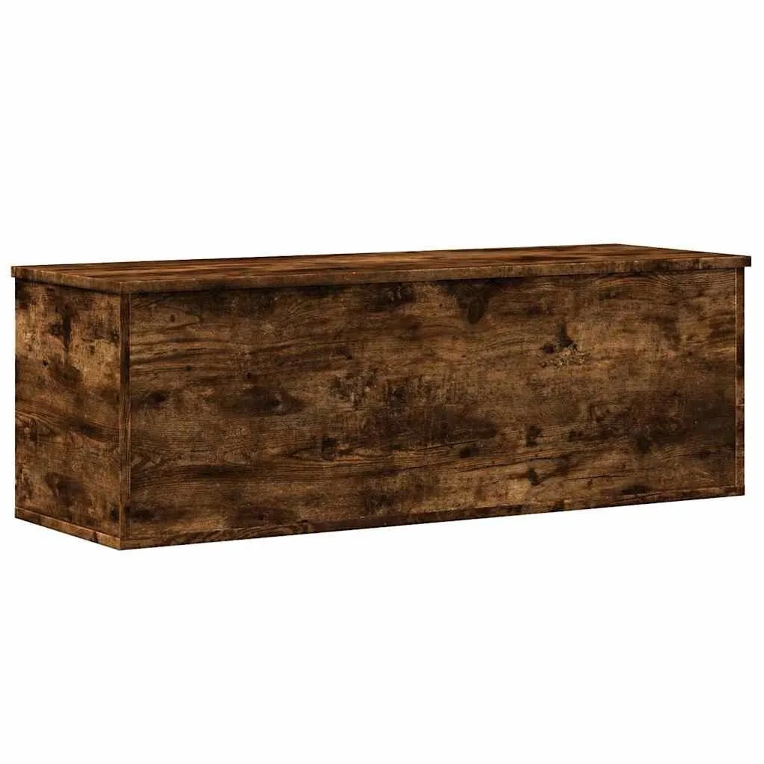 vidaXL Truhe Räuchereiche 102x35x35 cm Holzwerkstoff 840692