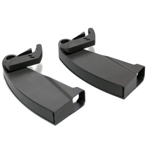 Kesseböhmer SoftStopp Plus Dämpfer Links Ausschwenkbar Anthrazit für LeMans II 2er Set