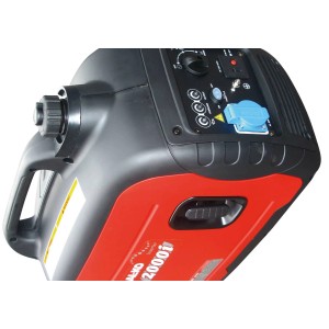 Al-Ko Stromerzeuger Inverter 2000i, kompakter Generator für Camping und Garten mit 230V Steckdose.