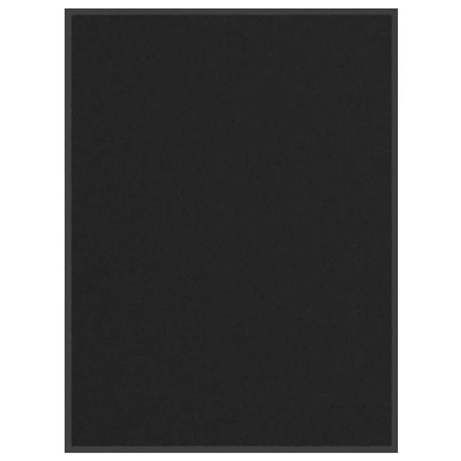 vidaXL Fußmatte 80x120 cm Schwarz 4105605 günstig online kaufen