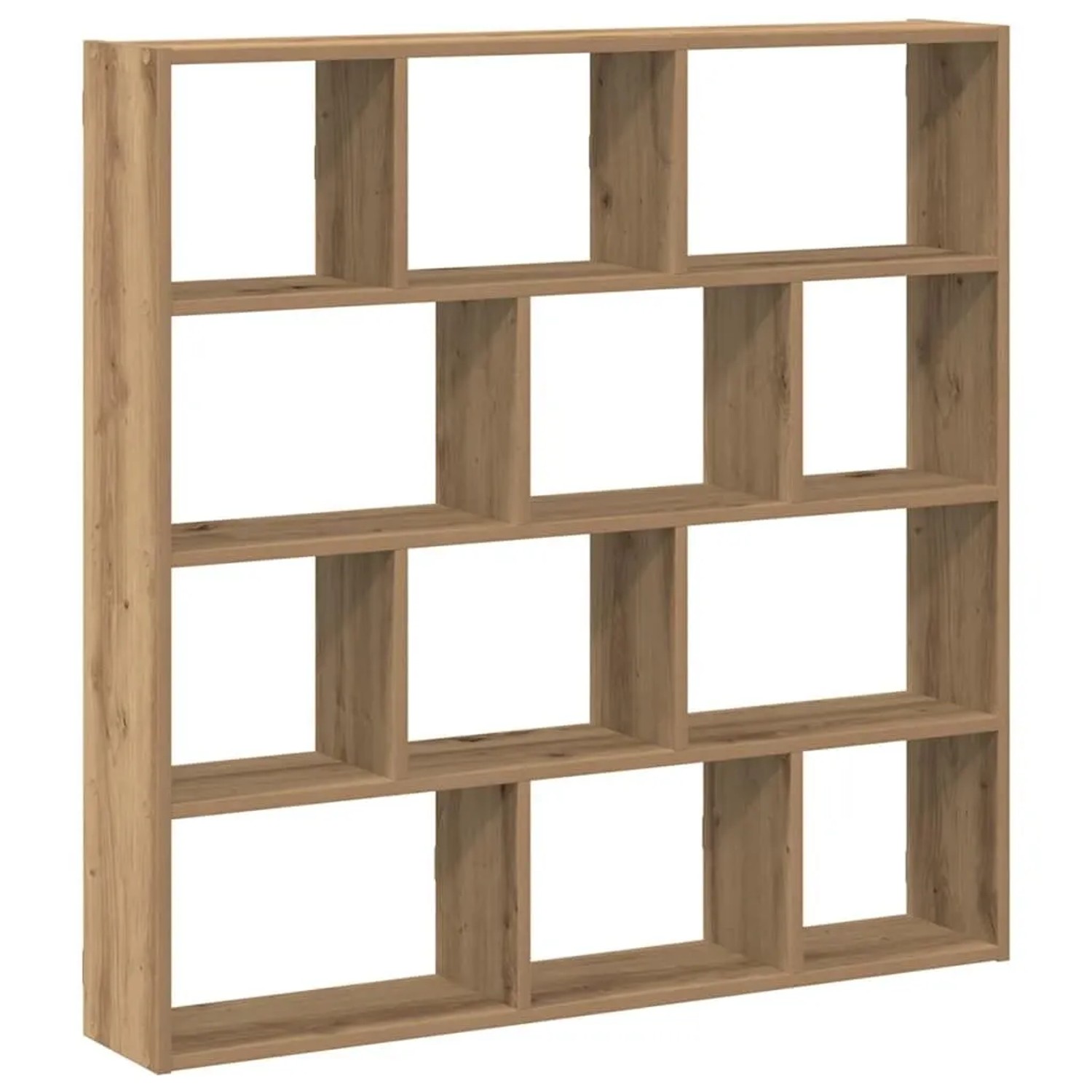 vidaXL Würfelregal 12 Fächer Artisan-Eiche Holzwerkstoff 860012