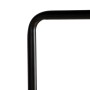 Detailaufnahme der schwarzen QAZQA Facil Stehleuchte, minimalistisches Design.