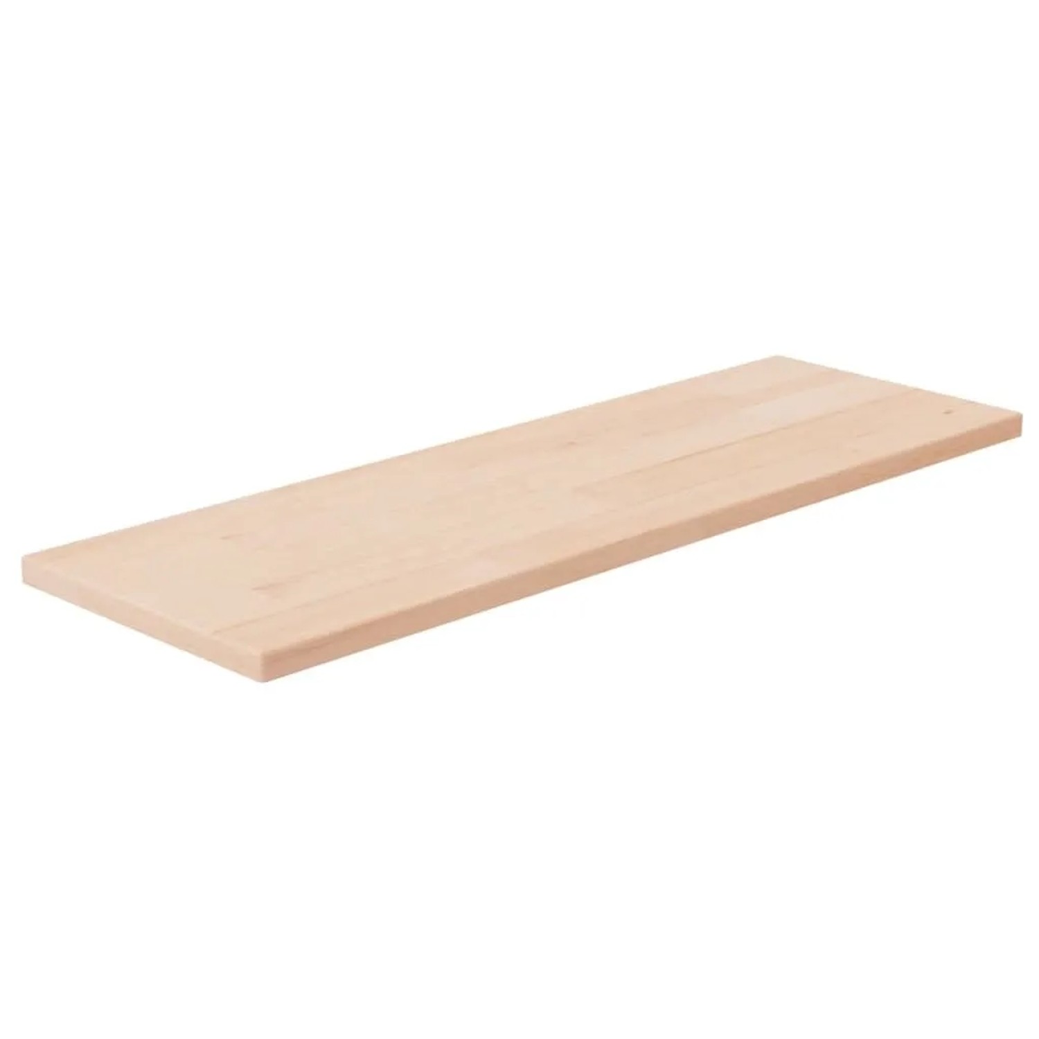 vidaXL Regalboden 60x20x1,5 cm Unbehandeltes Massivholz Eiche 342921