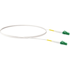 Schwaiger Glasfaserkabel LC/APC-LC/APC, 3 m, für schnelle Datenübertragung in der Netzwerktechnik.