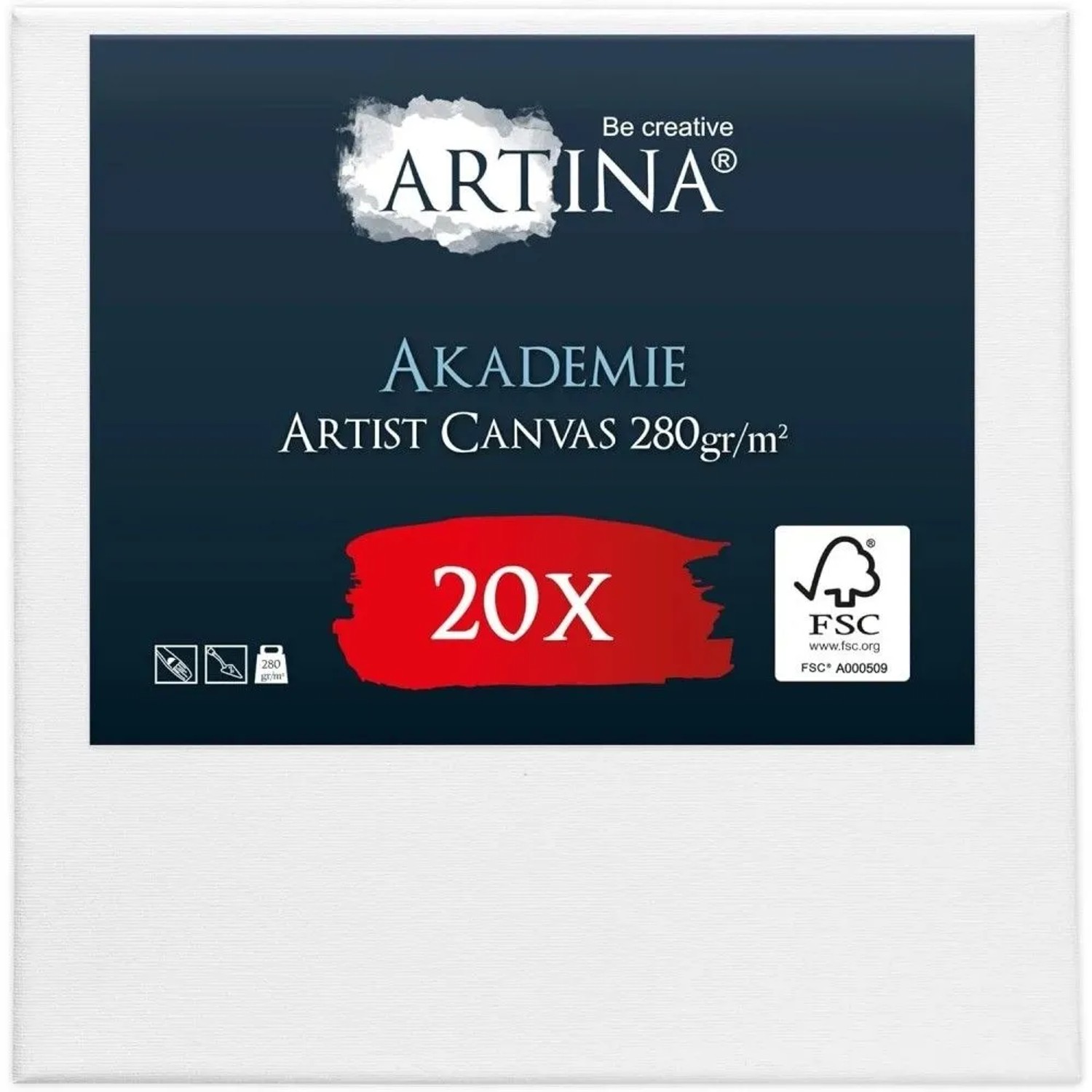 Artina Akademie Keilrahmen 30x40cm FSC 20tlg