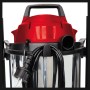 Einhell TC-VC 1815 S Nass-Trockensauger mit 15L Edelstahlbehälter und Kabelaufwicklung.