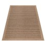 Ayyildiz Outdoor-Teppich Dhaka, schwarz, 80x250 cm. Wetterfester Teppich im Vintage Design.