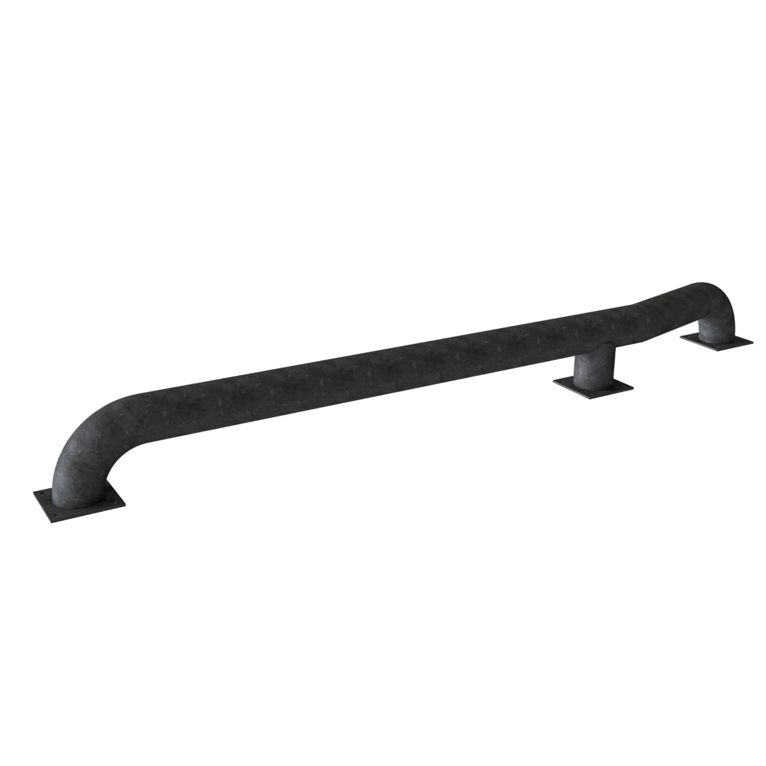 Schake LKW Einfahrhilfe Feuerverzinkt Rechts 3000 mm Feuerverzinkt