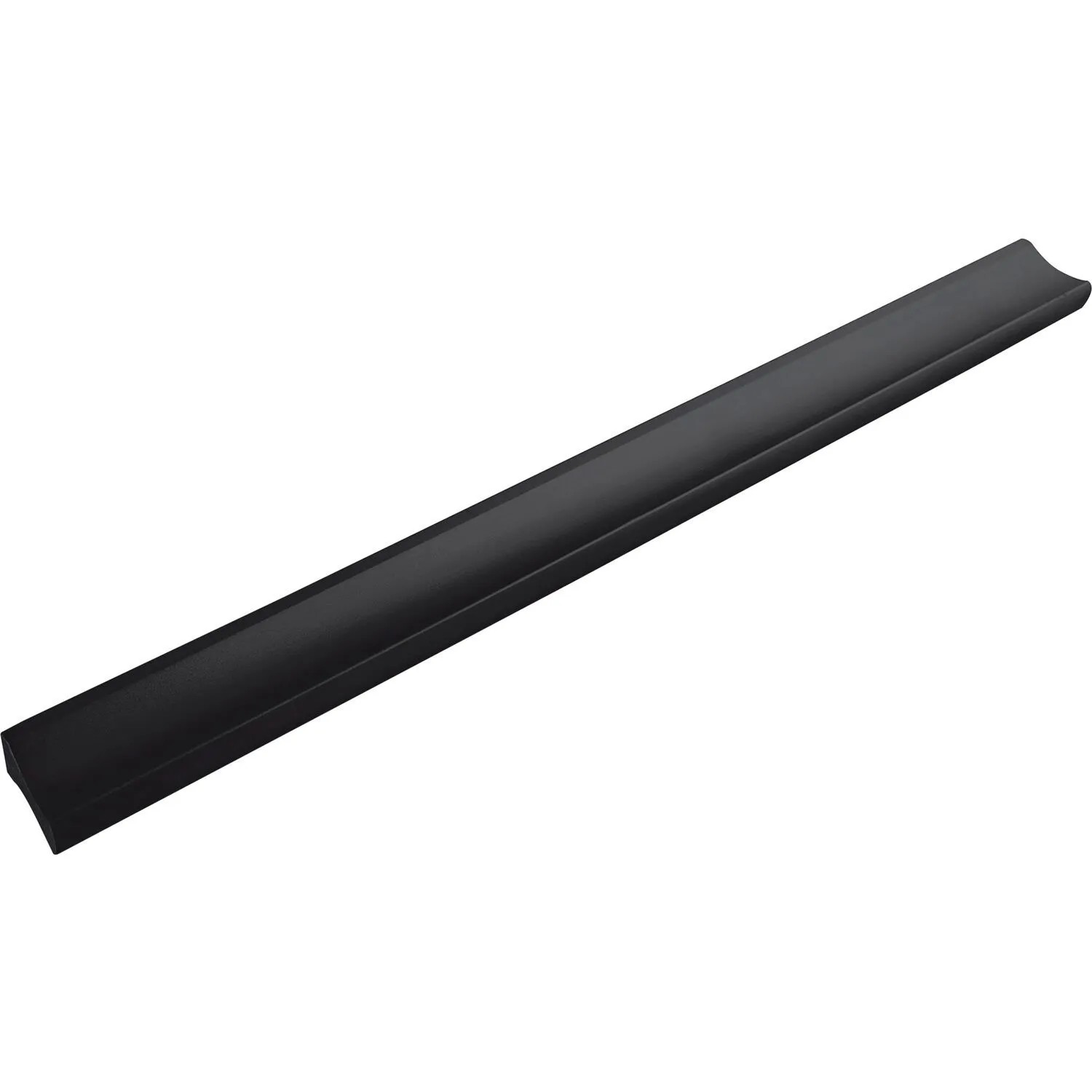 Alles im Griff Möbelgriff Alto La 192 mm Breite 218 mm Aluminium Schwarz Matt