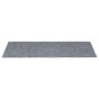 vidaXL Stufenmatten Selbstklebend 15 Stk 60x25 cm Hellgrau Rechteckig 326915_4