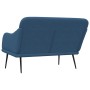 vidaXL Sitzbank Blau 110x76x80 cm Stoff 351490_5