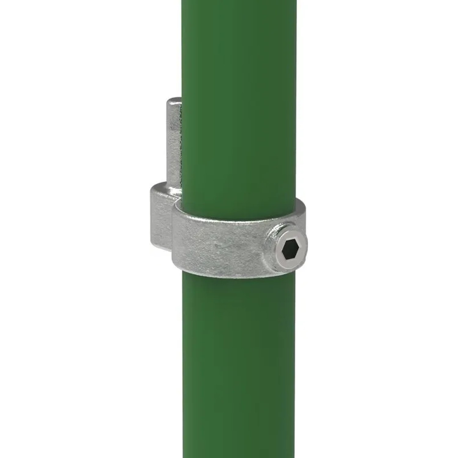FeNau Rohrverbinder Stellringzapfen Ø 33,7 mm 1 Zoll Temperguss Verzinkt 140B34