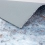 Astra Sauberlaufmatte Pure und Soft, 50x70 cm, Beton Hellblau, Detailansicht der Rückseite.