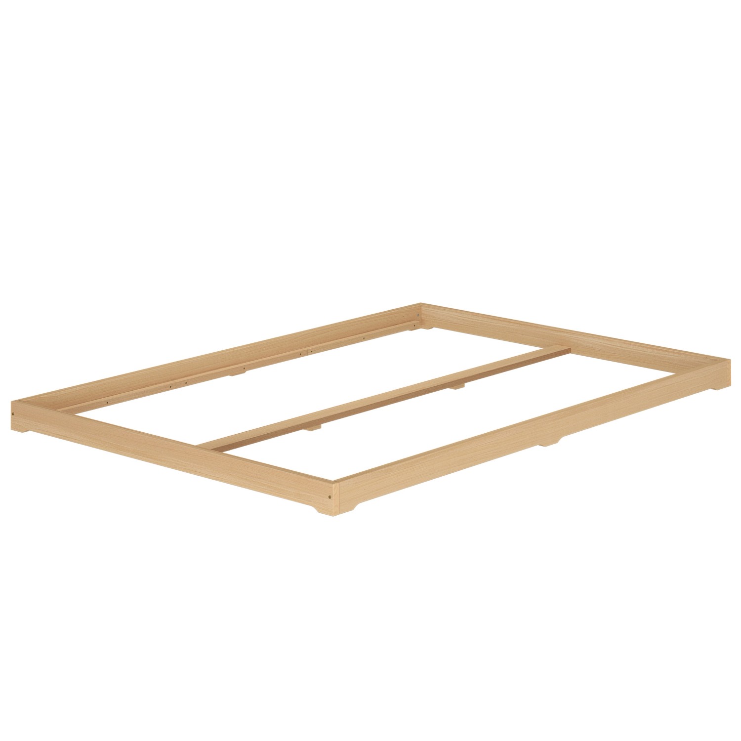 Erst-Holz Doppelbett Bodenbett Teenagerbett 140 x 200 cm Buche Modell 66 oh günstig online kaufen