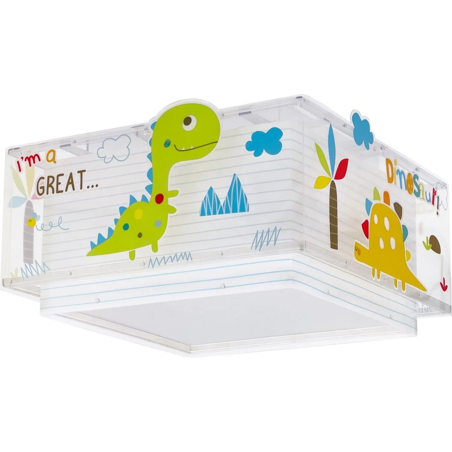 Dalber  Deckenleuchte Kinder Dinosaurier