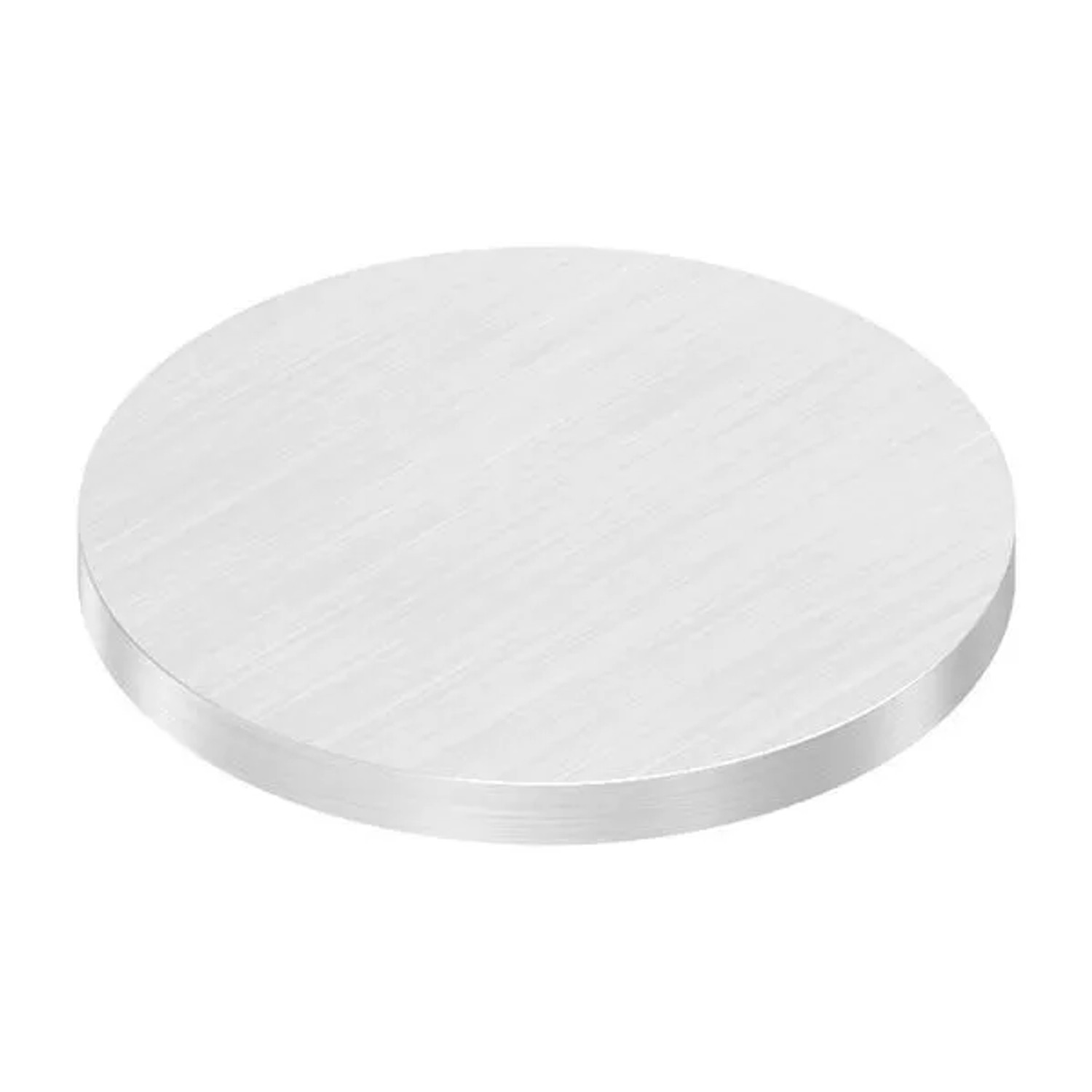 FeNau Ronde Maße Ø 50x4 mm Mit Längsschliff V2A