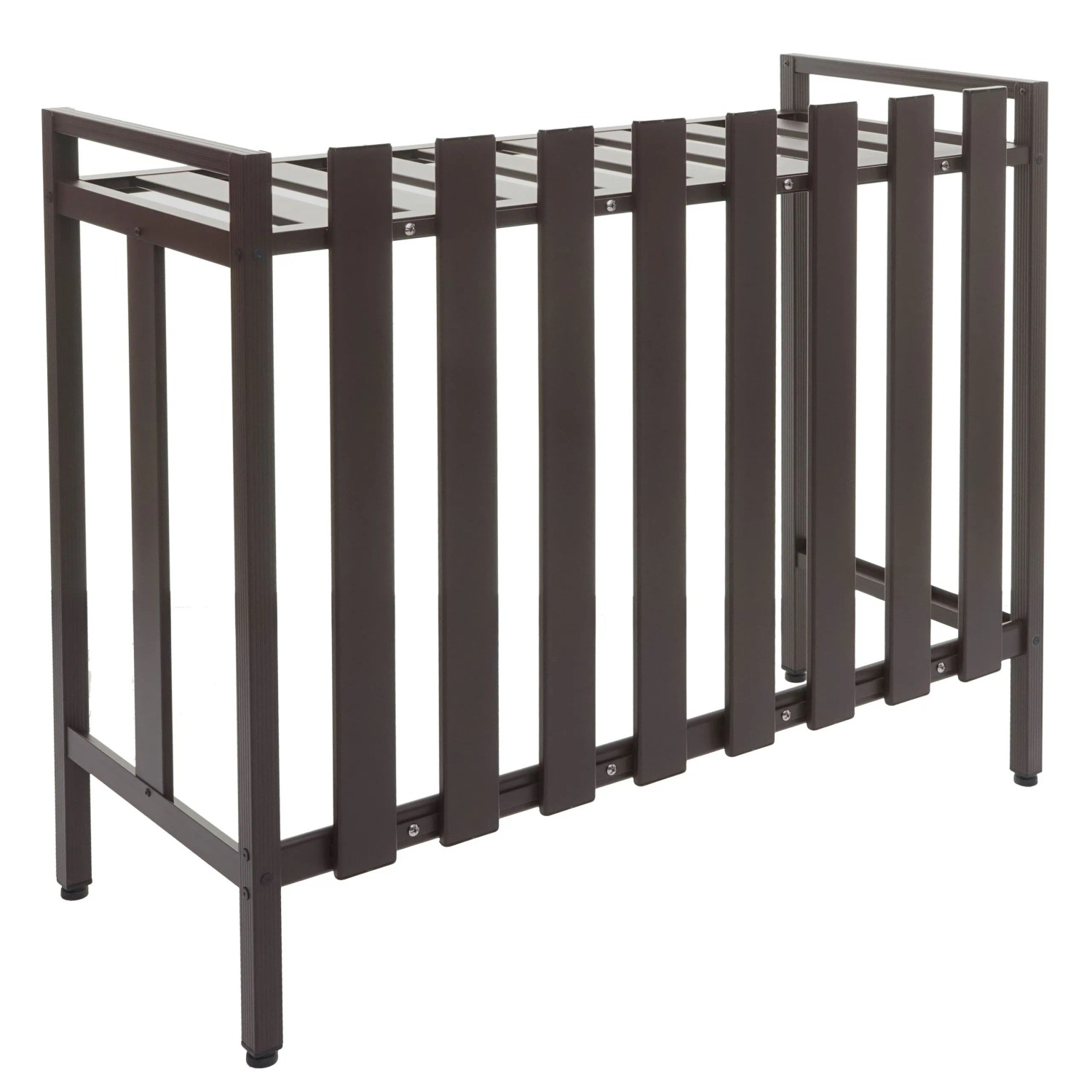 MCW Verkleidung Für Klimaanlage/Wärmepumpe K58 Metall 80x90x39cm Braun