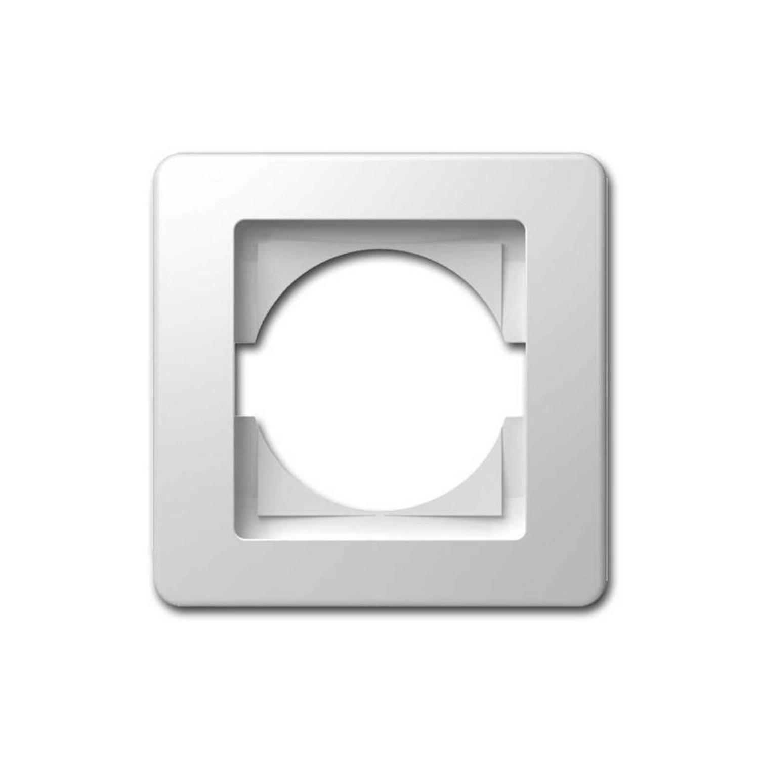 TEM EKONOMIK 1-Fach UP Rahmen Weiß