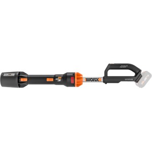 Worx Akku-Laubbläser WG543E.9 PowerShare 20 V Solo, Turbinen-Technologie, einhändig bedienbar.