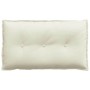 vidaXL Rückenkissen Creme 80 x 50 cm Cordstoff 42014727_5
