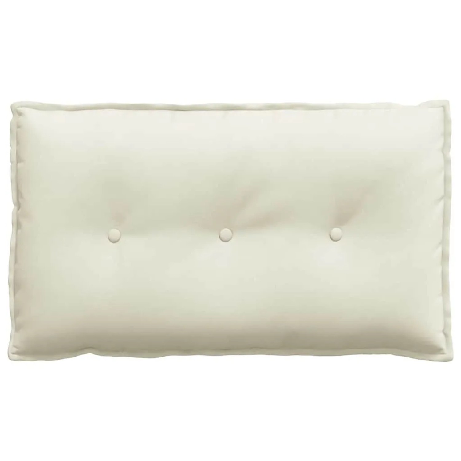 vidaXL Rückenkissen Creme 80 x 50 cm Cordstoff 42014727_5