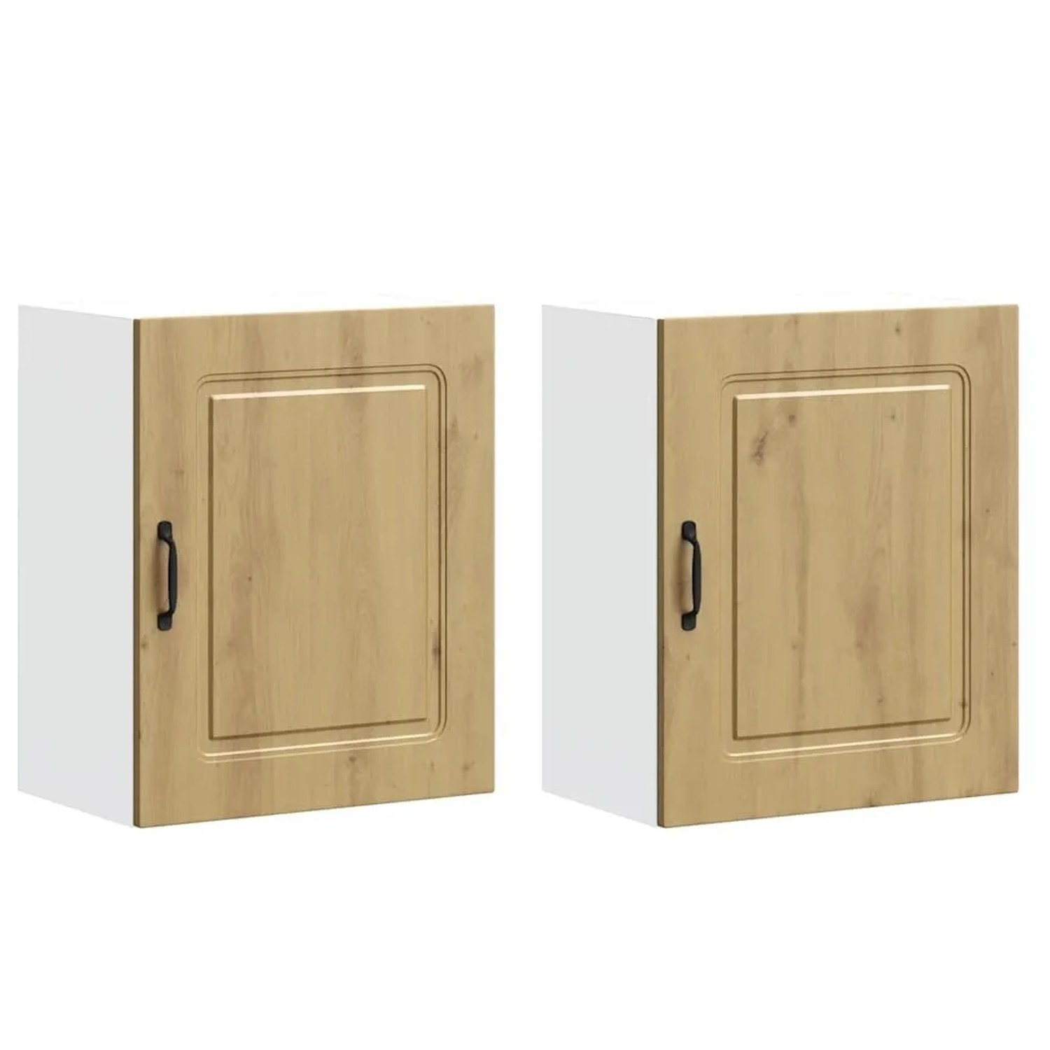 vidaXL Küchen-Hängeschränke 2 Stk Kalmar Artisan-Eiche Holzwerkstoff 853576
