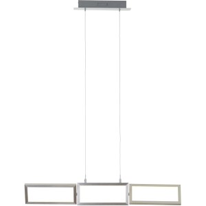 Moderne LED-Pendelleuchte Tunar, 3-flammig, aus Aluminium für Ess- oder Wohnzimmer.