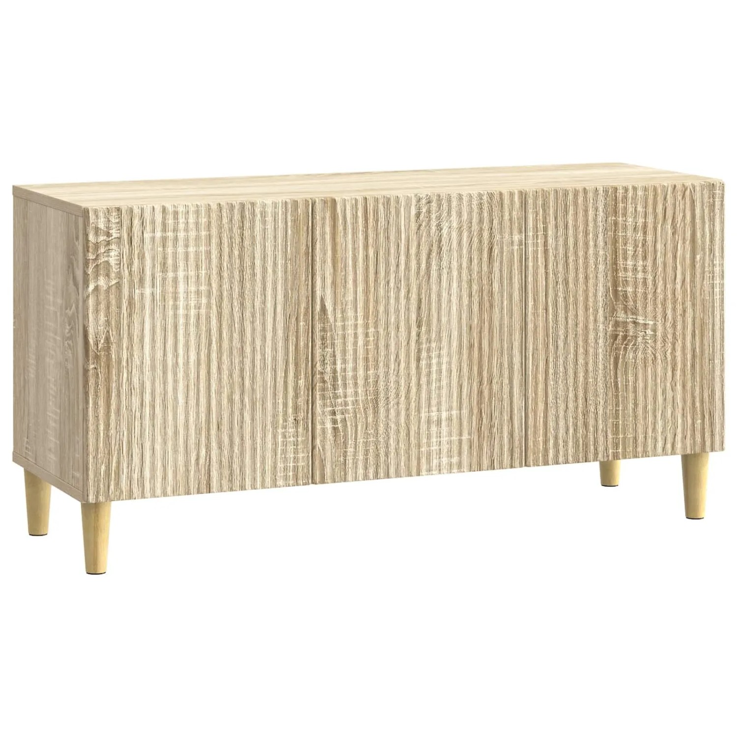 vidaXL TV-Schränk Sonoma-Eiche 99 x 34,5 x 50 cm Holzwerkstoff 894717