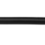 Schwarze Aderleitung H07V-K 1,5 mm² (10 m) für Elektroinstallationen.
