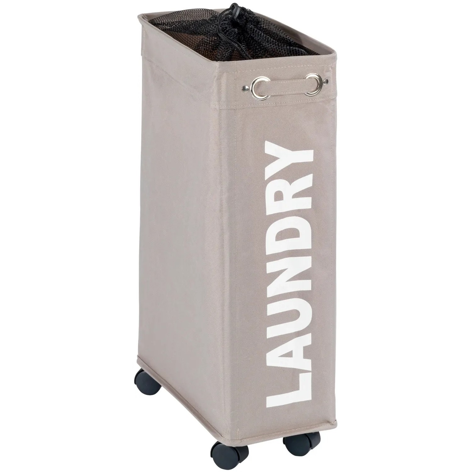 Wenko Wäschesammler Corno Taupe 43 l